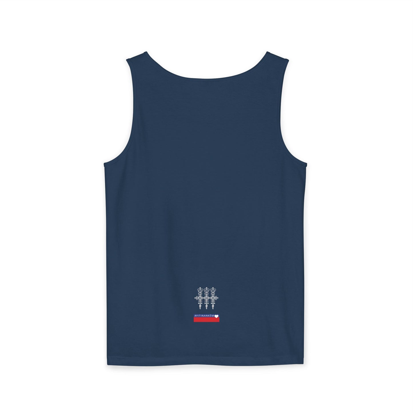 Uni Tank-Top Marassa veve, White on True Navy