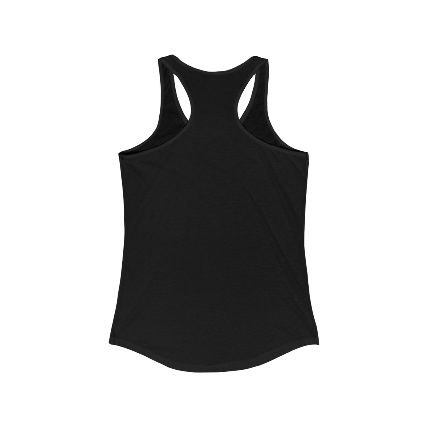 Racerback Tank-Top, Erzuli-Freda veve, Blue on Black