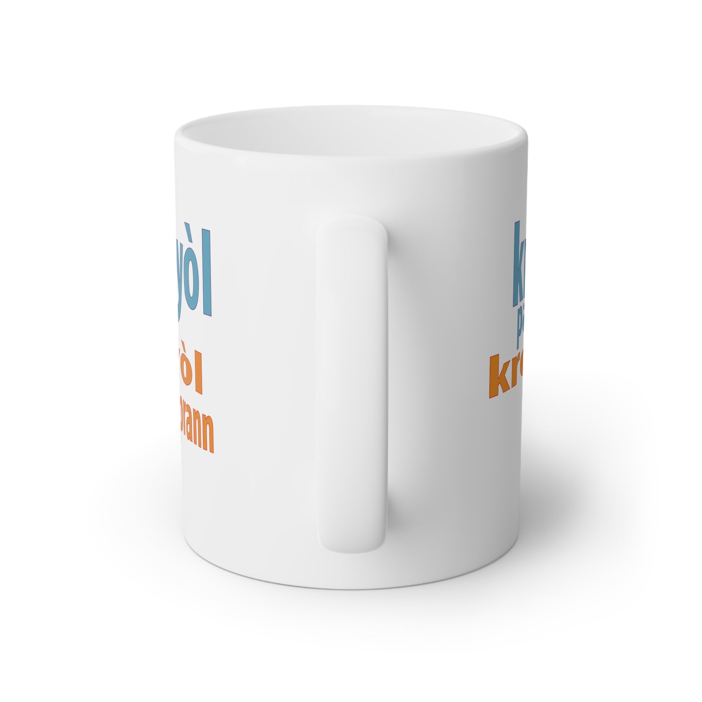 "KREYÒL PALE, KREYÒL KONPRANN" #2 <> Haiti mug