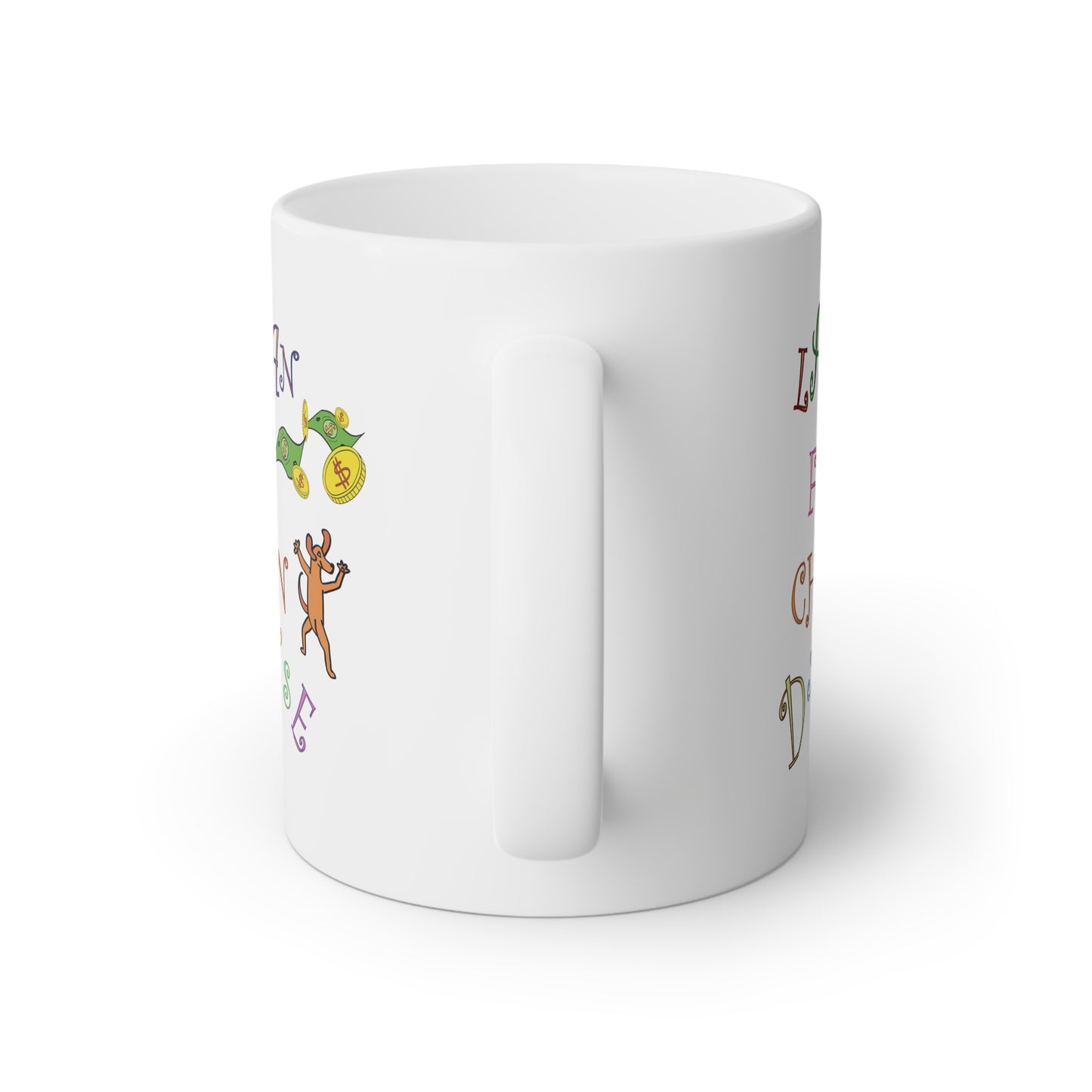 "LAJAN FÈ CHEN DANSE" <> Haiti Mug