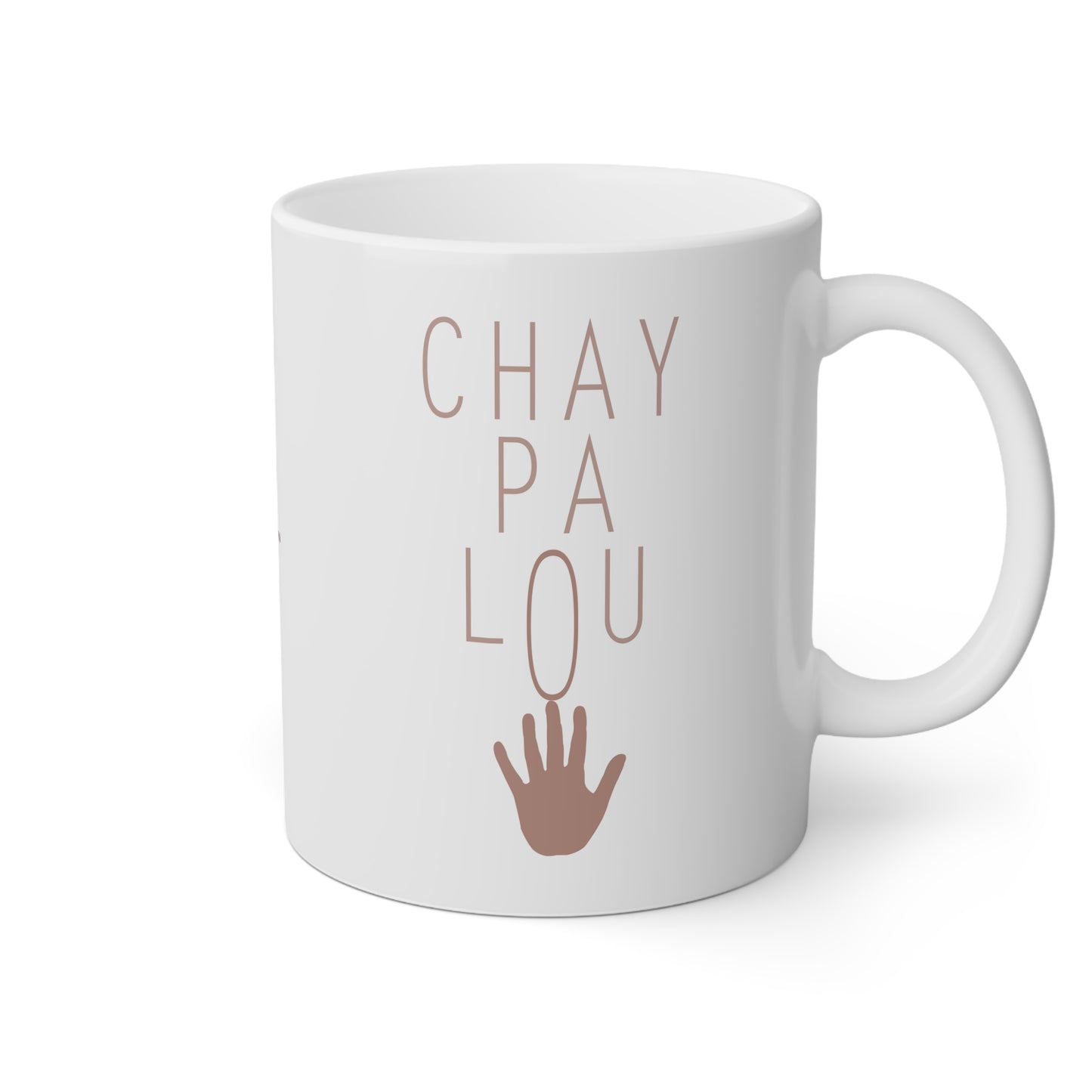 "MEN ANPIL CHAY PA LOU" <> Haiti mug